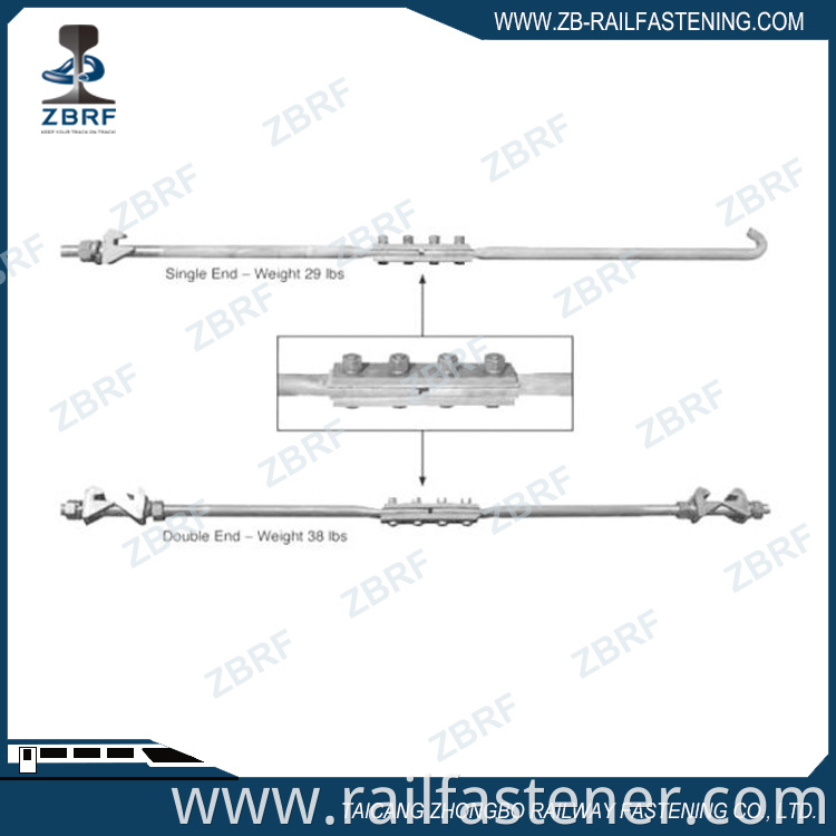 Insulated Single End Gauge Rod